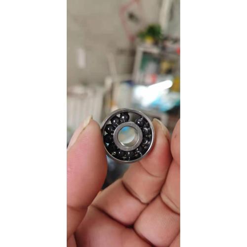 hybrid ceramic skateboard Si3N4 ZrO2 ball bearings 608