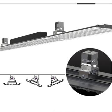 Slim Linear Track Light for Supermarket