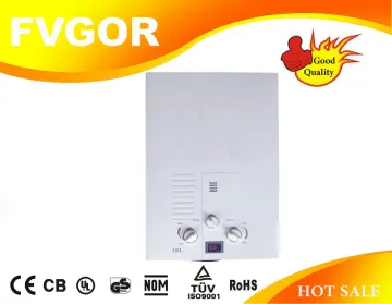 CE lpg water heater gas