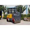 High efficiency 2.5ton full hydraulic ride on double drum vibration compactor roller for sale