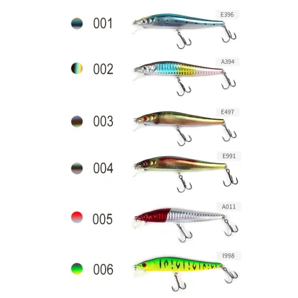 Devano Wholesale Japan Quality 95mm 10g Hard Plastic Minnow Fishing Lure for Freshwater Bass