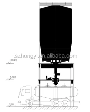 Cement Bulk Loader for Trucks - Side Silo