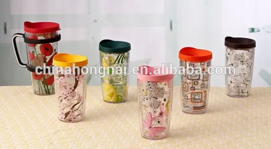 double-layer mug, good thermal insulation,coffee mug