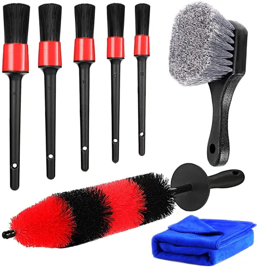 Car Detailing Brush gap Round Head Brush