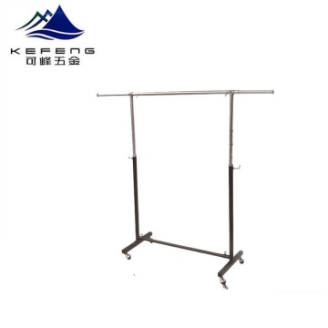Portable Chrome Commercial Pipe Garment Rack