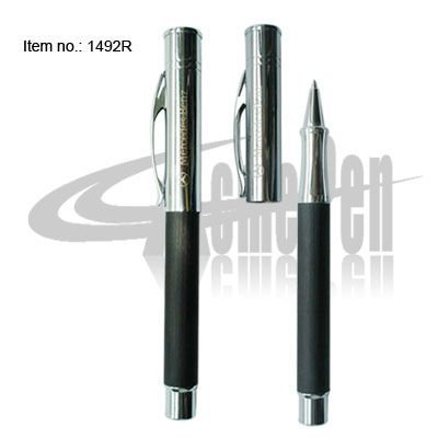 New design Elegant with thread finish Metal roller pen