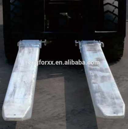bottom closed fork extension slipper for forklift extended function