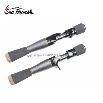 DIY Spinning Fishing Rod: Reel Seat with 3K Carbon Handle Grip Kit
