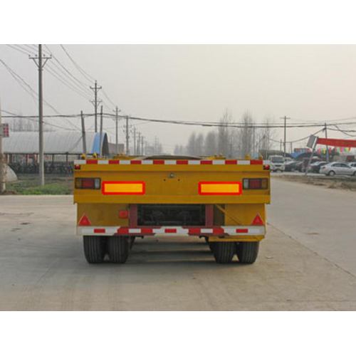 9.6m Thr trục 35Tons 20ft Container vận chuyển bán trailer