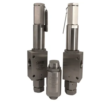 High Pressure Stainless Steel Safety Relief Valve - HYDR-STAR Similar to Swagelok