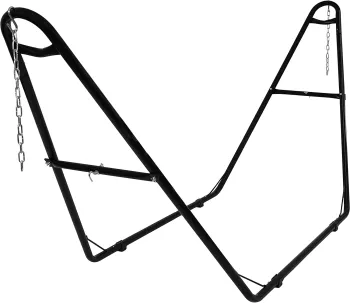 BODI Multi-Use Heavy-Duty Steel Hammock Stand for 2 People, Compatible with 9-14 Foot Hammocks