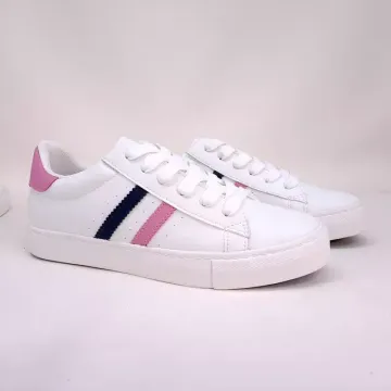2021 new side strap design white women Shoes