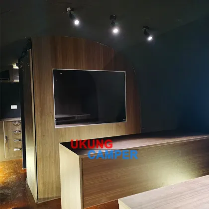 Customized Stainless Steel 304 Airstream RV Trailer - European Standard