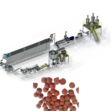 Fish Food Pellet Manufacturing Machinery: Extruder for Dry Pet Food Production Line