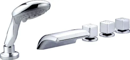 Water Shower Spray Head with Waterfall Faucet