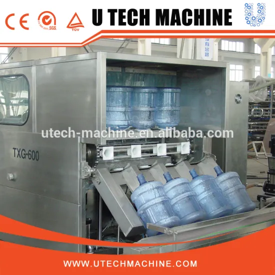 Automatic 5 gallon water filling machine/5 gallon bottle washing filling capping machine /water filing