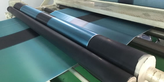 F-blue with blue band shade automotive grade PVB film