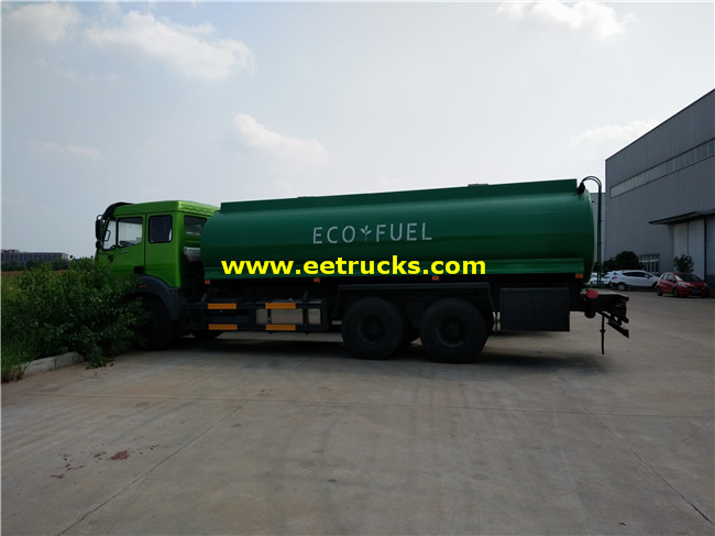 10 Wheel 16800L Gasoline Delivery Trucks