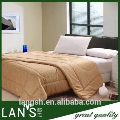 quilt factory wholesaler/thick quilt/camel wool quilt