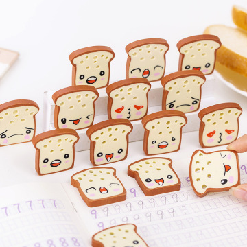 Cute Fruit-Patterned Pencil Eraser for Exams