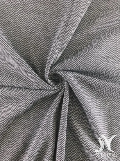 Herringbone Tweed Jacquard Knit
