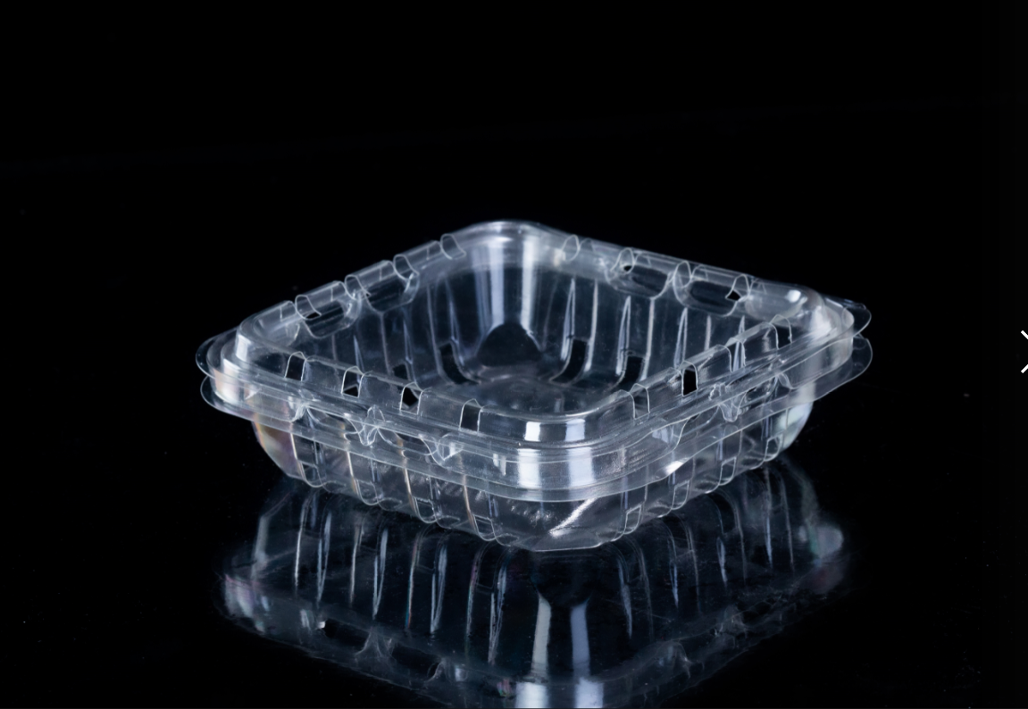 Transparent Small Plastic Vegetable Clamshell