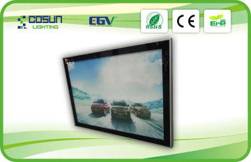Oem Odm Single Side Magnetic Light Box / Illuminated Light Box For Shopping Center