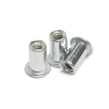 China Fastener Factory: Multiple Sizes Available for Flat Head Stainless Steel Rivet Nuts