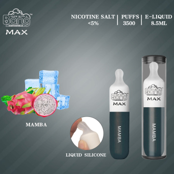 2021 ใหม่ล่าสุด 3500 Puffs Max ปากกา Vape แบบใช้แล้วทิ้ง
