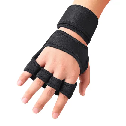Non-Slip Weightlifting Gloves: Enhance Your Strength Training and Fitness Routine with Neoprene Grip Pads