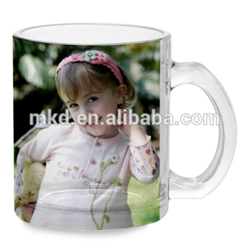 MEIKEDA 10oz Photo Printing glass cup for sublimation