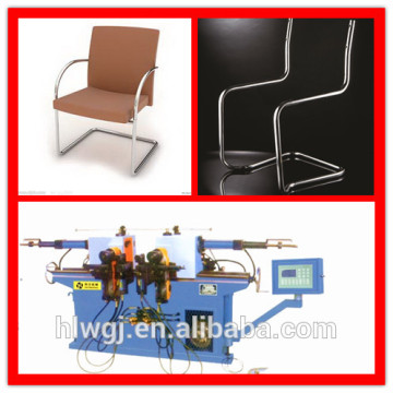 twin head tube bending machine for making chair