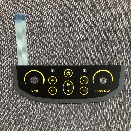 Membrane Foil Switch with LED Custom PET Embossed Button Membrane Foil Switch with LED Manufactory