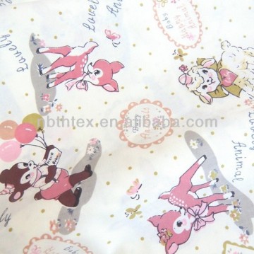 100% cotton comfortable baby bed cover fabric