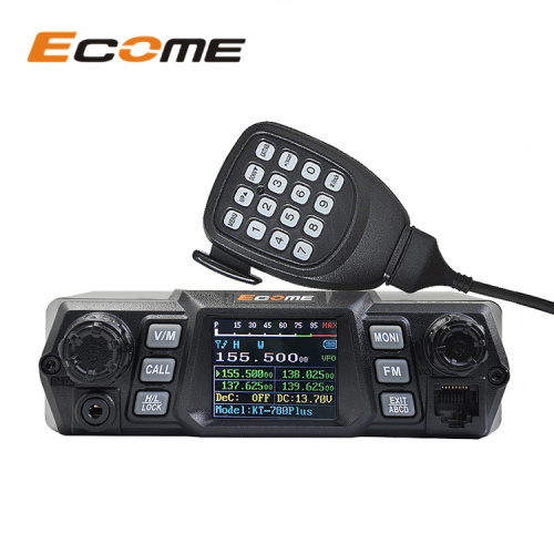 China ECOME MT-690 50 watts vhf uhf car ham mobile base radio walkie talkie for car Supplier