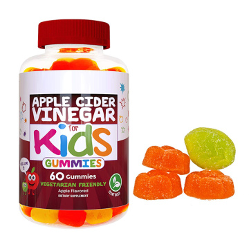 Apple Flavored Vegetarian Kids Apple Cider Vinegar Gummies