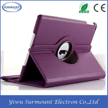 Universal Adjustable PU Leather Cover Tablet Desk Holder For iPad