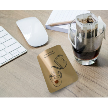 Kávové filtrační tašky na kávu na strmové tašky studené vaření kávy