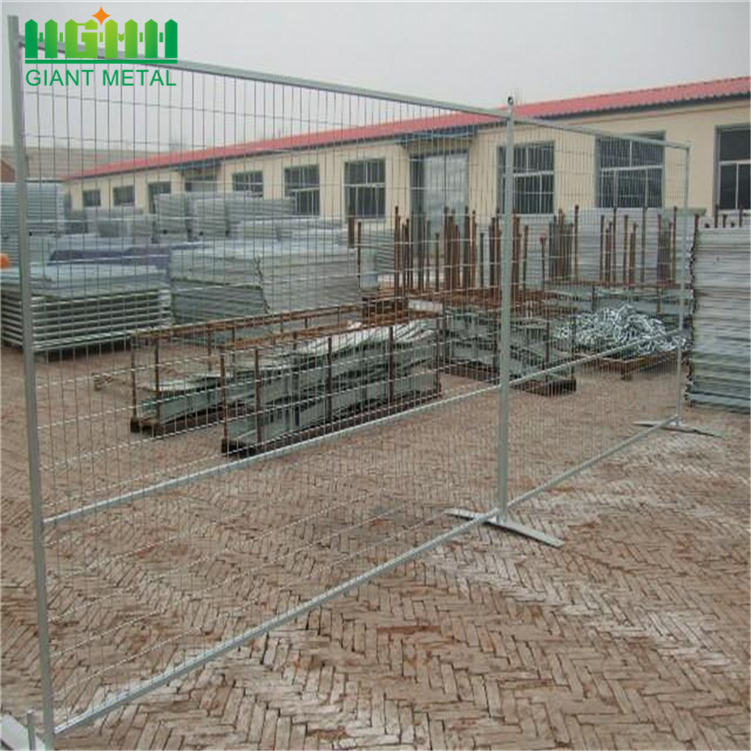 Size Metal Base mesh spacing Canada Temporary Fence