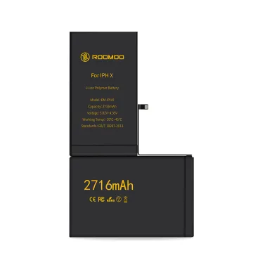 new mobile phone 2716mAh battery rechargeable for phone x