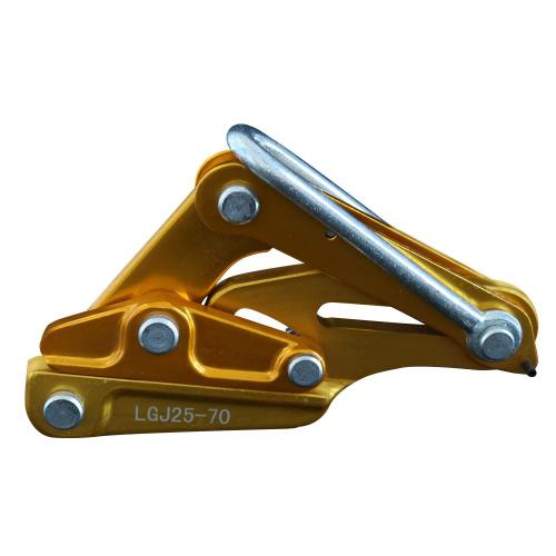 Aluminum Alloy Insulated Wire Rope Pulling Conductor Cable Grip Come Along Clamp
