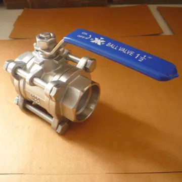 3PC SW END ss BALL VALVE
