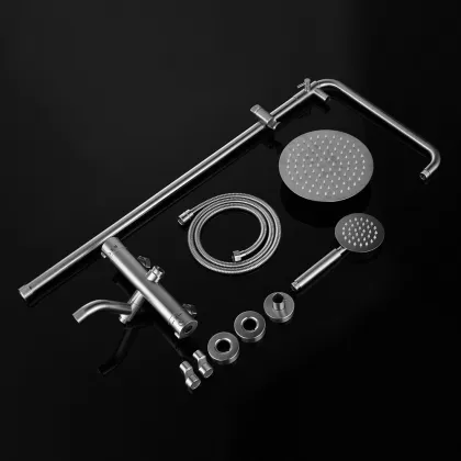 Stainless Steel 304 Constant Temperature Rainfall Shower Set
