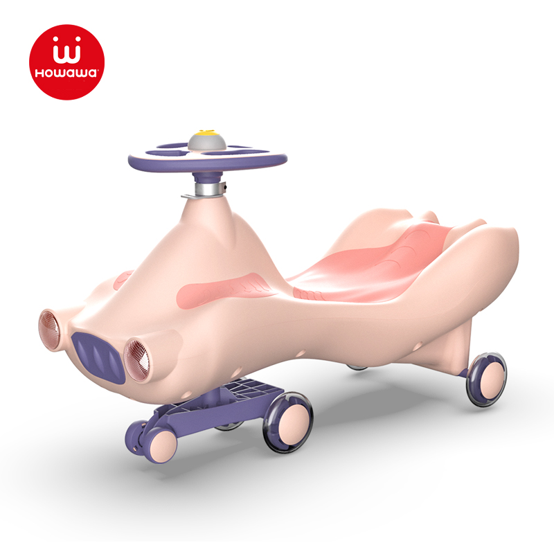 Li derve play zarokên plastîk wiggle Car Swing Car