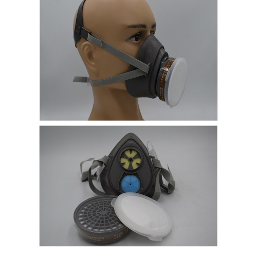 Rubber Gas And Dust Mask Set