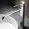 Bathroom vessel sink faucet tall single lever basin mixer tap