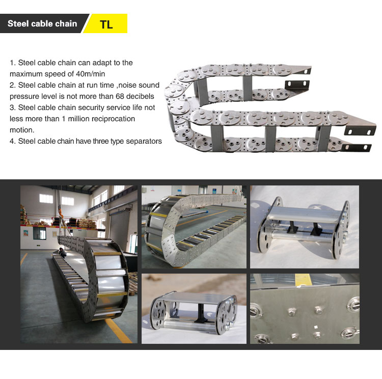 CNC Steel Cable Chain detail