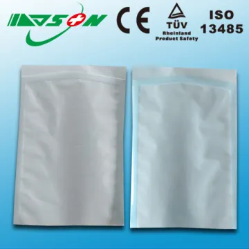 Surgical gown packaging sterilization pouch
