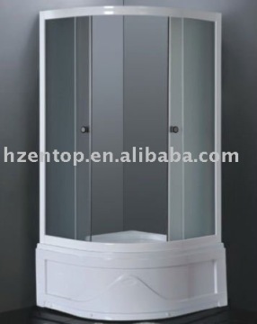 2011 Hot sale,simple shower Enclosures--STRIPED GLASS/MAT GLASS/WOVE GLASS/CLEAR GLASS--(EO-835)