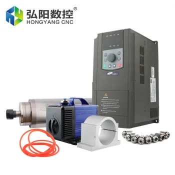High Quality HYCNC Hqd 4.5 kW Water-Cooled Spindle Motor for CNC Routers and Engraving Lathes